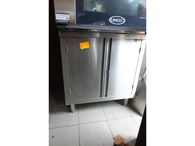 Inox kast - afbeelding 1 van  4