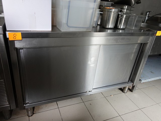 Inox kast - afbeelding 1 van  4