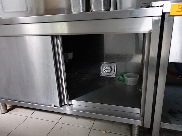 Inox kast - afbeelding 3 van  4