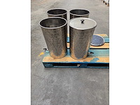 Inox ketels (4x) - afbeelding 3 van  4