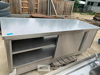 Inox keukenkast