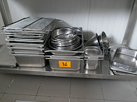 Inox keukenmateriaal - afbeelding 1 van  4