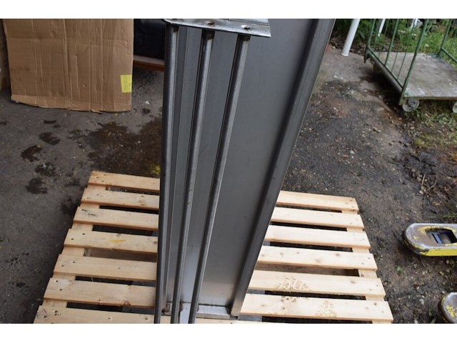 Inox keukenrek ca. 88x105 cm - afbeelding 2 van  3