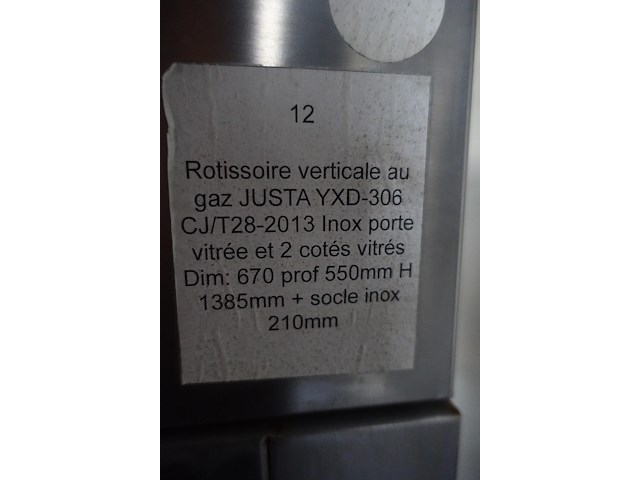 Inox kippen/spitoven just - afbeelding 5 van  5