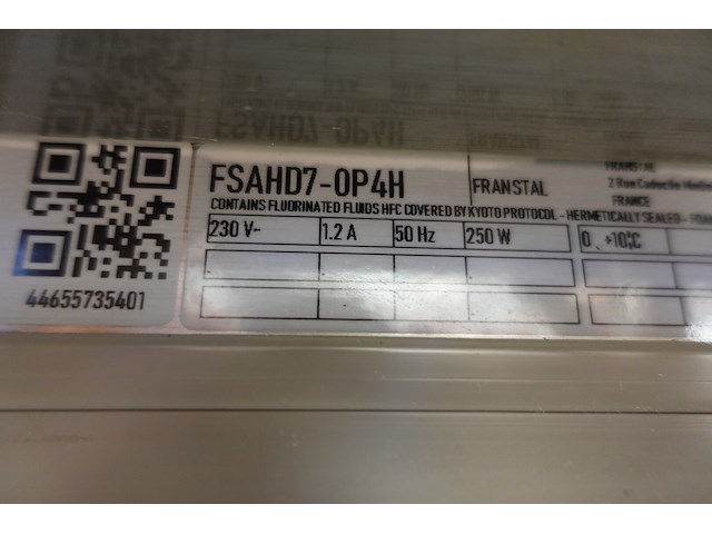 Inox koelkast franstal - afbeelding 5 van  6