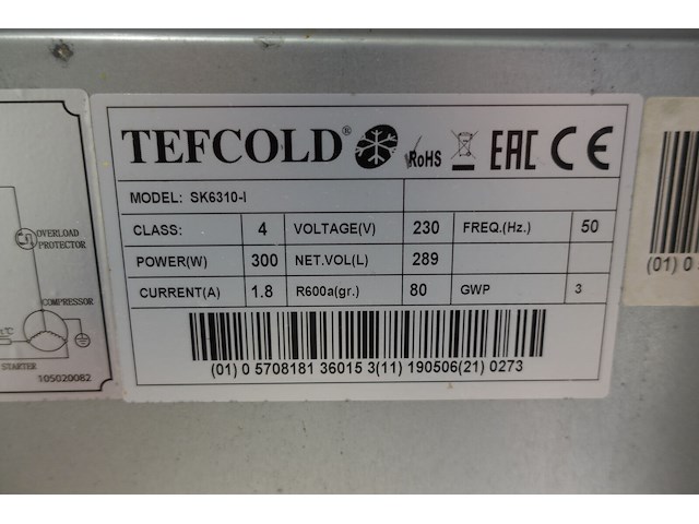 Inox koeltoog tefcold - afbeelding 2 van  11