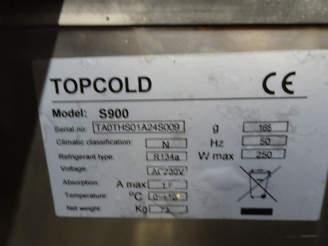 Inox koeltoog topcold - afbeelding 4 van  4
