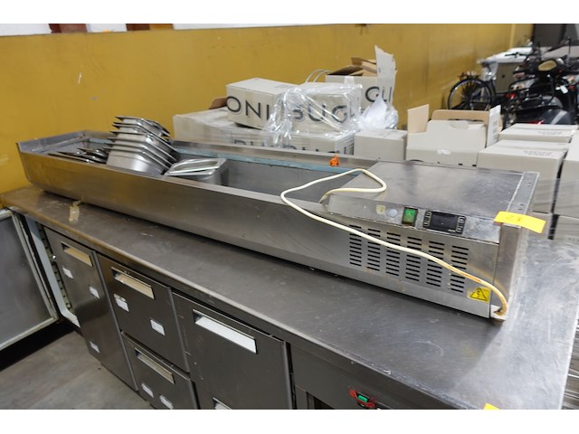 Inox koelvitrine - afbeelding 1 van  4