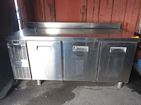 Inox koelwerkbank electrolux