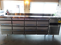 Inox koelwerkbank ggmgastro