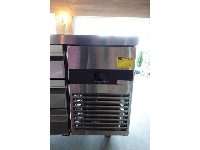 Inox koelwerkbank ggmgastro - afbeelding 3 van  5