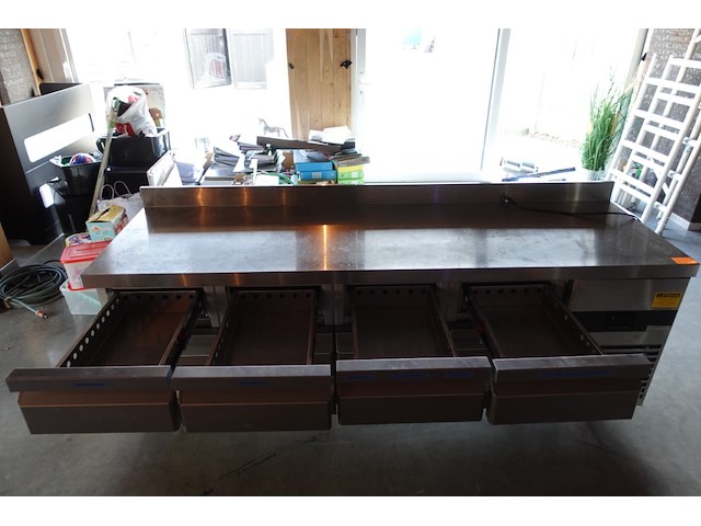 Inox koelwerkbank ggmgastro - afbeelding 4 van  5