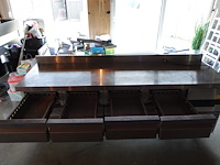 Inox koelwerkbank ggmgastro - afbeelding 4 van  5