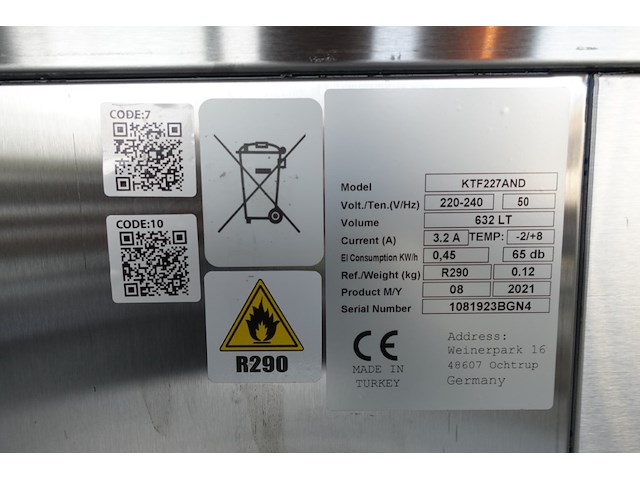 Inox koelwerkbank ggmgastro - afbeelding 5 van  5