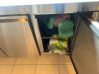Inox koelwerkbank met 2 deuren en 2 lades ggmgastro (3) - afbeelding 8 van  8