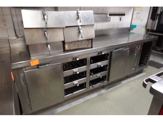 Inox koelwerkbank - afbeelding 1 van  5