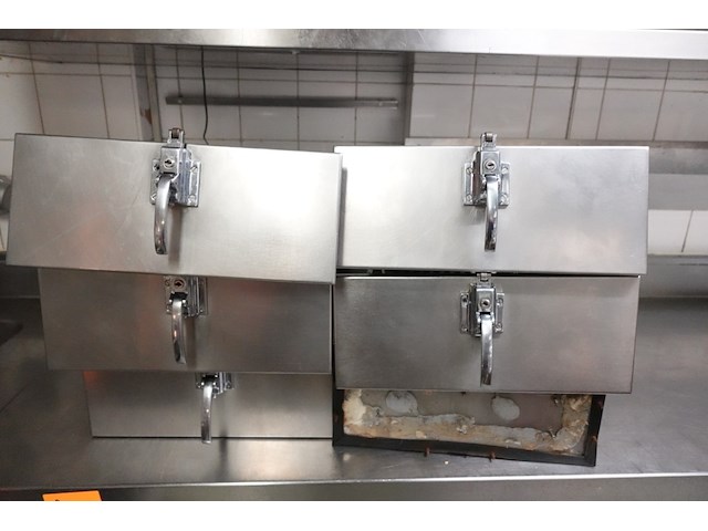 Inox koelwerkbank - afbeelding 2 van  5