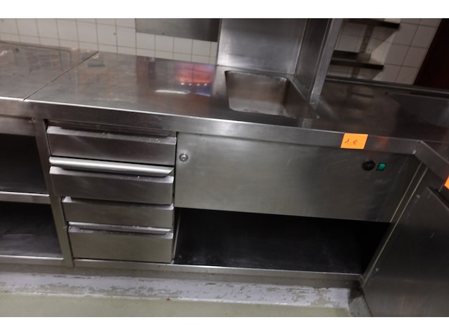 Inox koelwerkbank - afbeelding 1 van  6