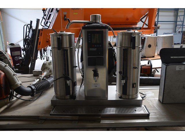 Inox koffiemachine bravilor bonamat met 2 perculators b 5hw-021 (niet getest) - afbeelding 1 van  8