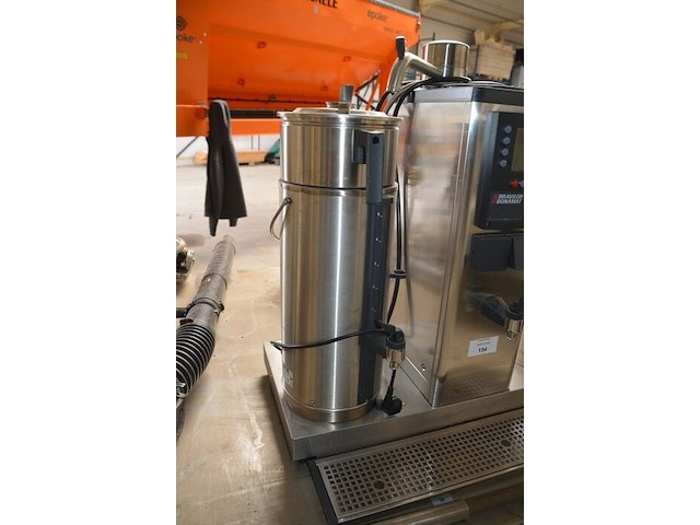 Inox koffiemachine bravilor bonamat met 2 perculators b 5hw-021 (niet getest) - afbeelding 4 van  8