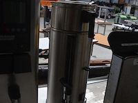 Inox koffiemachine bravilor bonamat met 2 perculators b 5hw-021 (niet getest) - afbeelding 6 van  8