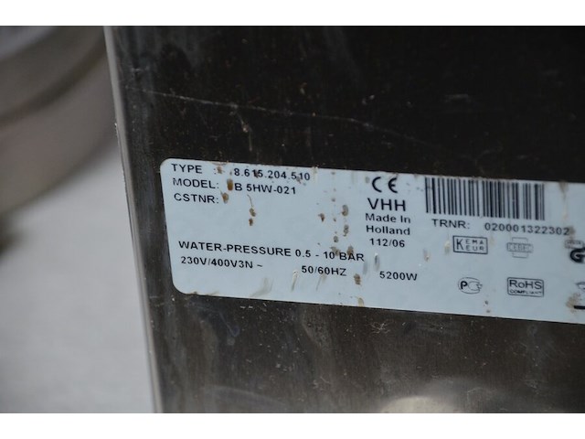 Inox koffiemachine bravilor bonamat met 2 perculators b 5hw-021 (niet getest) - afbeelding 8 van  8