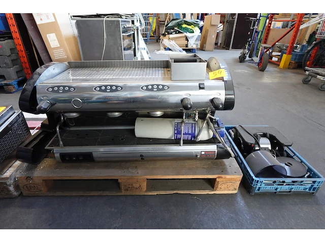Inox koffiemachine pavoni - afbeelding 1 van  9