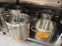 Inox kookpotten - afbeelding 1 van  6