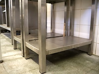 Inox meubel (x2) - afbeelding 3 van  4