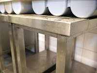 Inox meubel (x2) - afbeelding 4 van  4