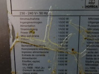 Inox microgolfoven horeca - afbeelding 3 van  4