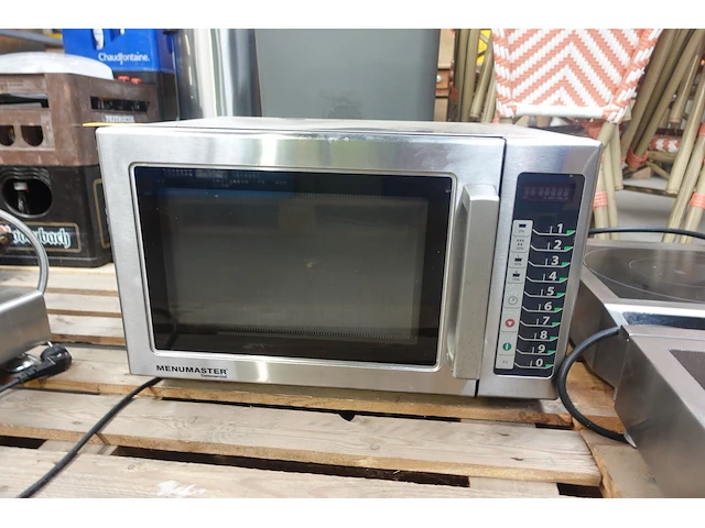 Inox microgolfoven menumaster - afbeelding 1 van  6