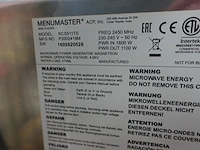 Inox microgolfoven menumaster - afbeelding 5 van  6