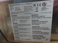Inox microgolfoven menumaster - afbeelding 6 van  6