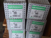 Inox moeren m10 ca. 8 doosjes x 200st. - afbeelding 1 van  2