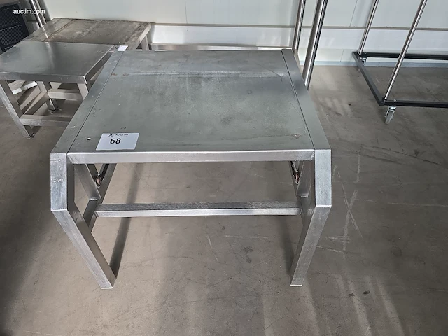 Inox onderstel voor vaatwasmachine nn - afbeelding 1 van  2