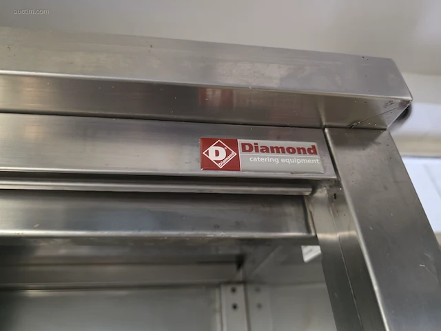 Inox opbergkast diamond - afbeelding 4 van  5