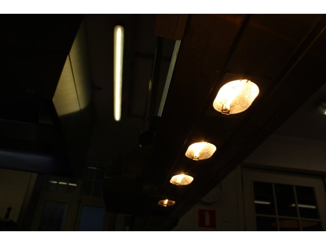 Inox ophangrek met warmhoudlampen - afbeelding 8 van  8