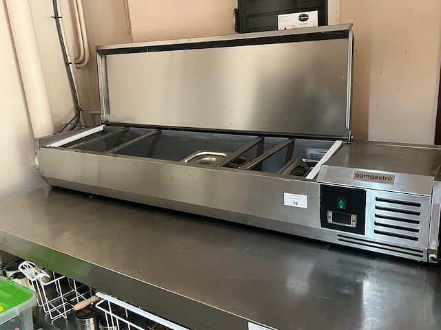 Inox opzet saladette ggmgastro (3) - afbeelding 6 van  8