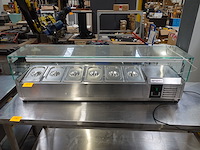 Inox opzetvitrine ggm gastro - afbeelding 1 van  5