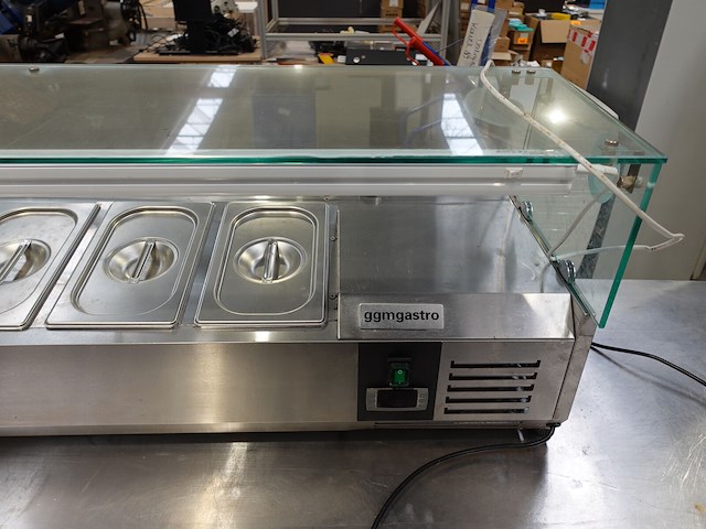 Inox opzetvitrine ggm gastro - afbeelding 2 van  5