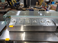 Inox opzetvitrine ggm gastro - afbeelding 3 van  5