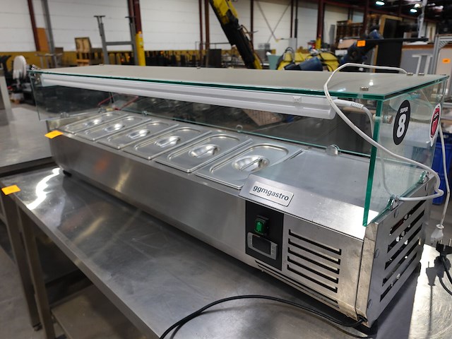 Inox opzetvitrine ggm gastro - afbeelding 4 van  5