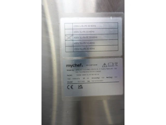 Inox oven mychef - afbeelding 7 van  8