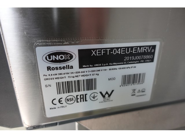 Inox oven unox - afbeelding 2 van  4
