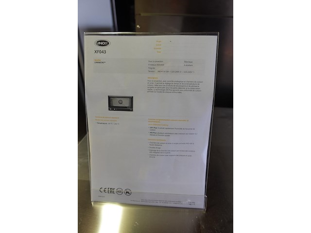 Inox oven unox - afbeelding 3 van  3