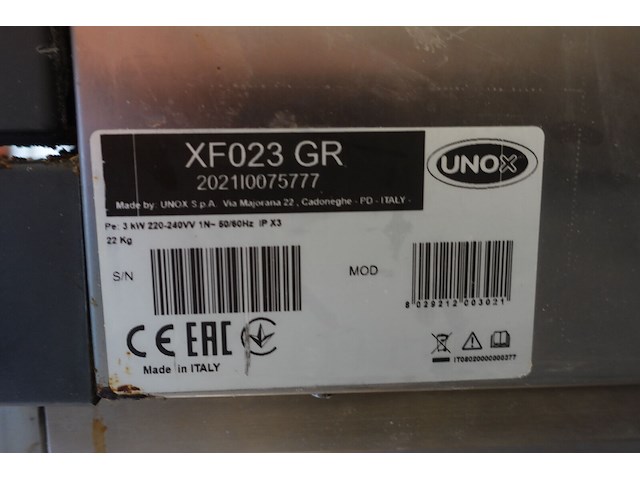 Inox oven unox - afbeelding 6 van  6