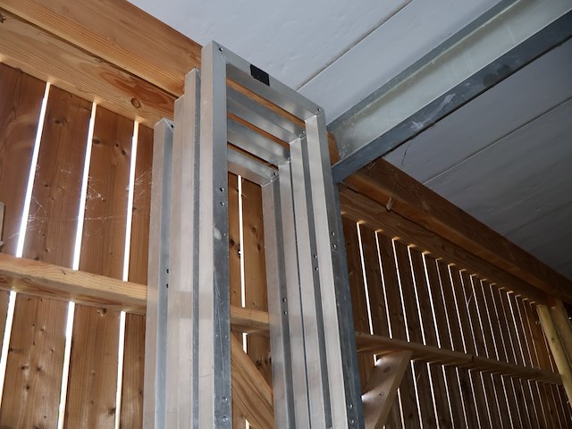 Inox paal voor verlichting (x4) - afbeelding 2 van  3