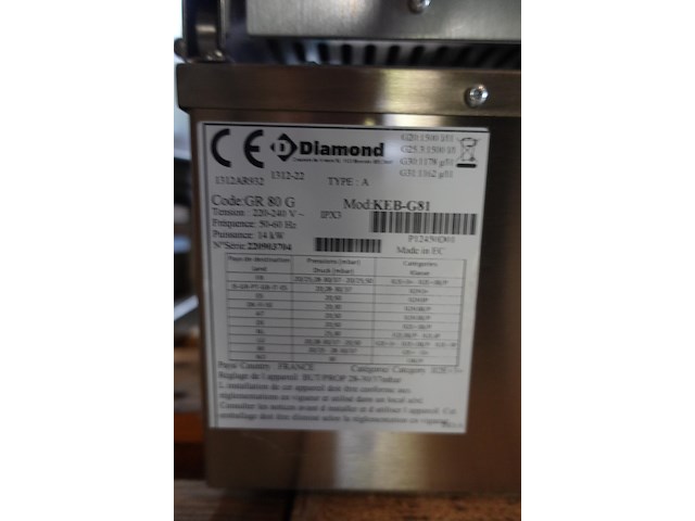 Inox pittagrill diamond - afbeelding 3 van  3