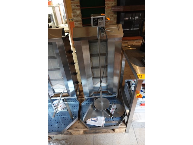 Inox pittagrill potis - afbeelding 1 van  3